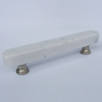 Bianco Carrara 136 (Granite pulls and handles for Kitchen Cabinet door furniture)
